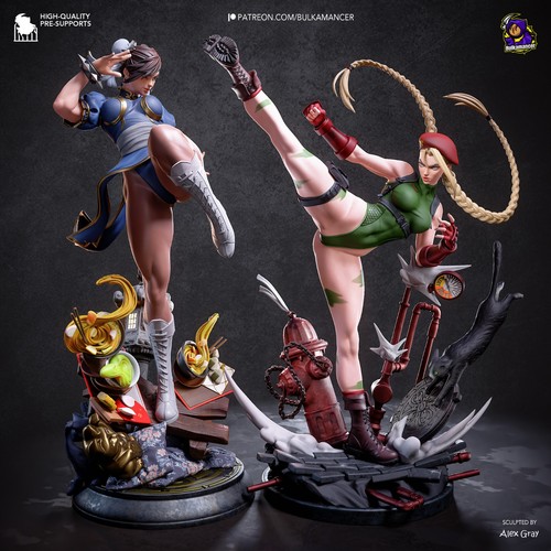 Cammy chun street fighter - cammy, chun-li